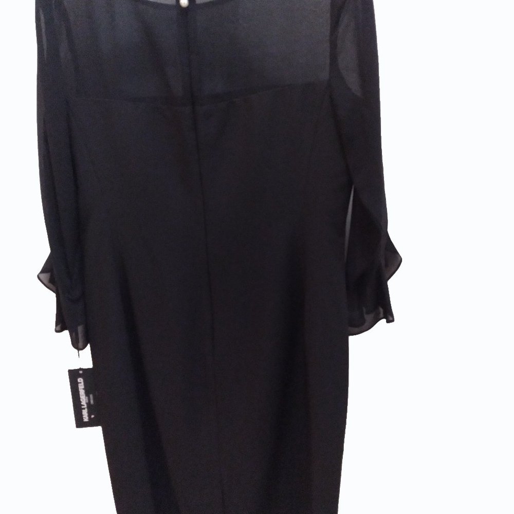 Karl Lagerfeld, Little black dress with a twist size 6